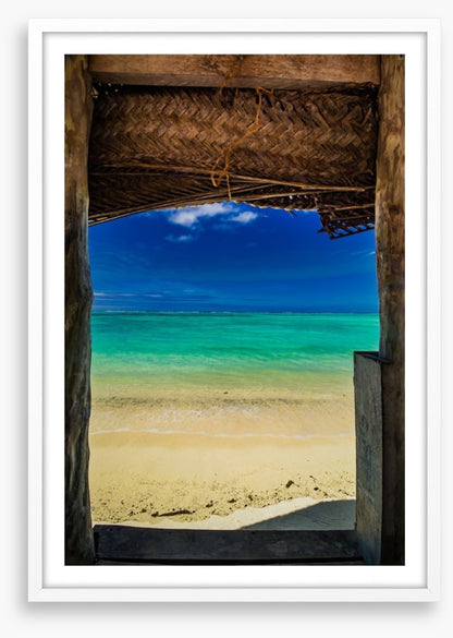 Through the fale window