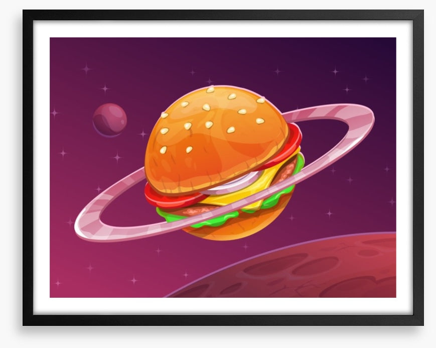 Saturn and fries