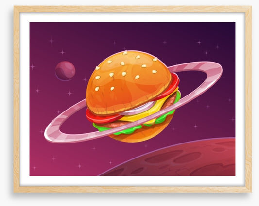 Saturn and fries