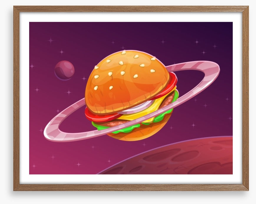 Saturn and fries