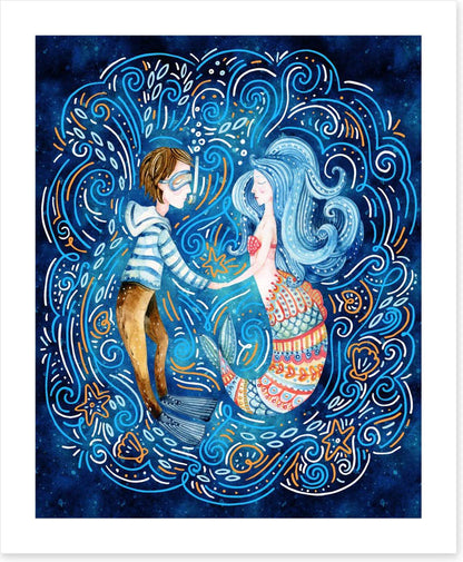 Meeting the mermaid