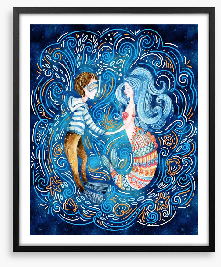 Meeting the mermaid