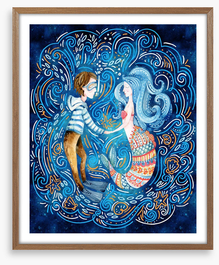 Meeting the mermaid