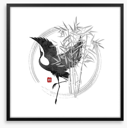 Bamboo crane