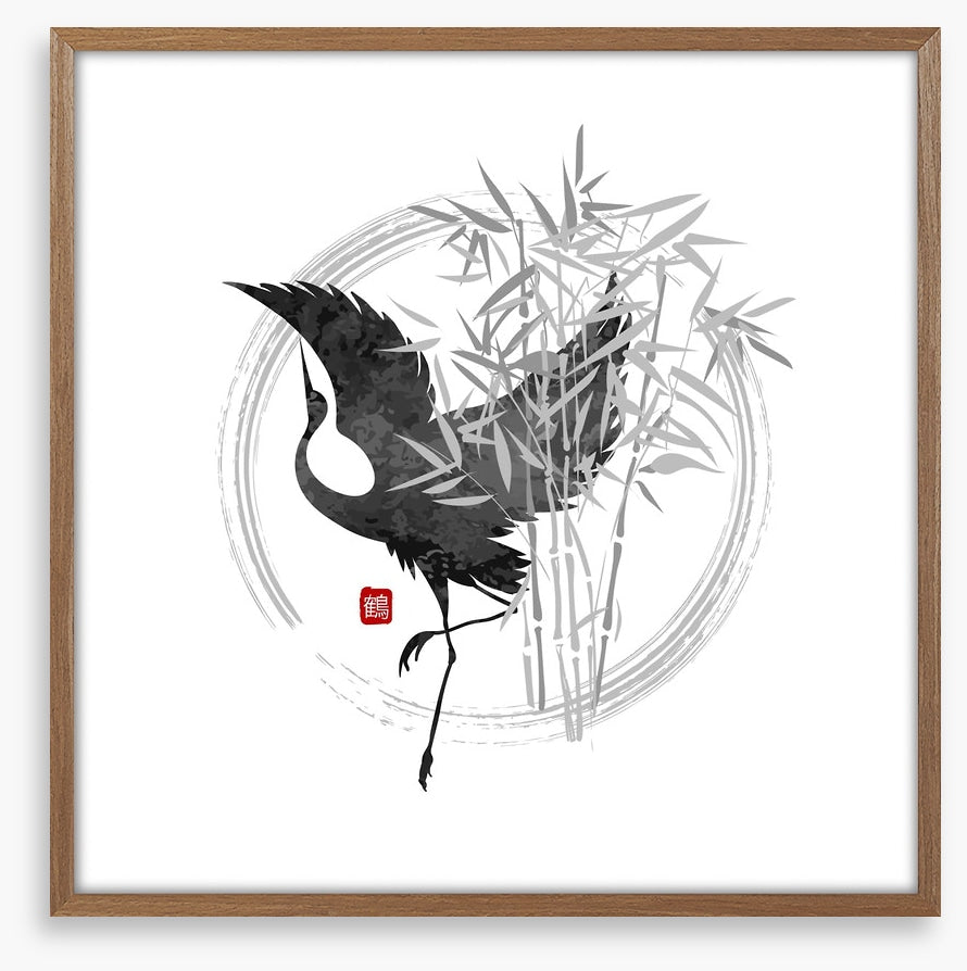Bamboo crane