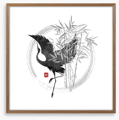 Bamboo crane