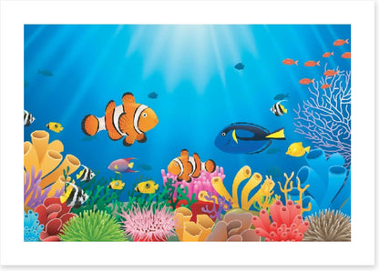 Clownfish coral