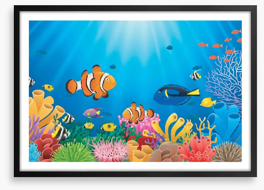 Clownfish coral