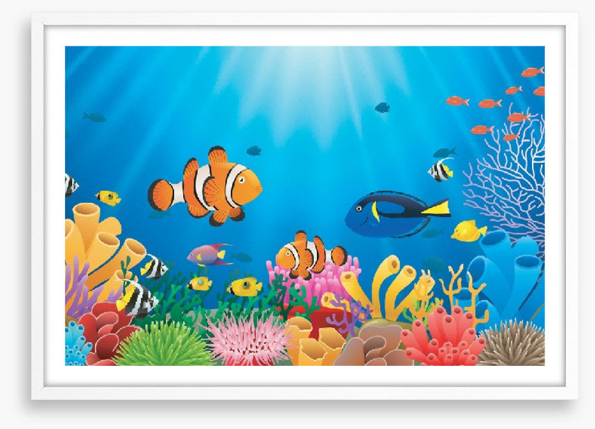 Clownfish coral