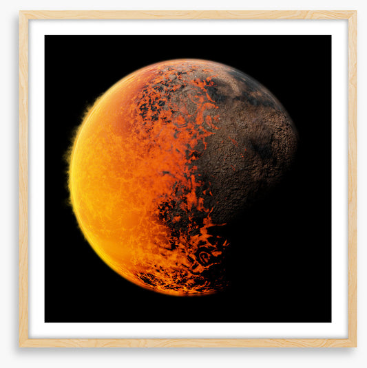 Molten moon