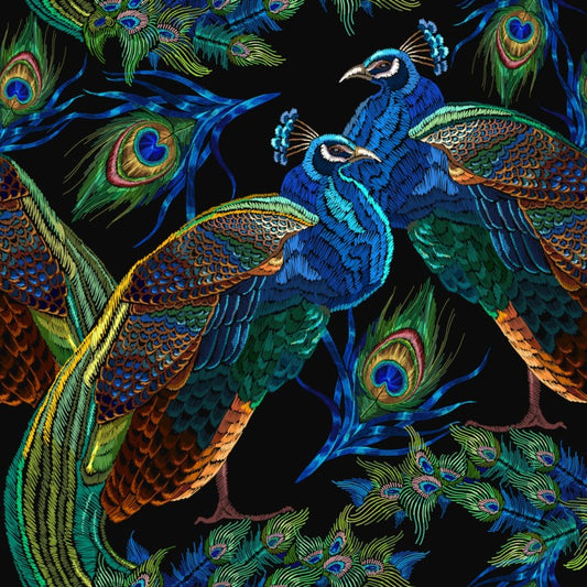 Pretty as a peacock