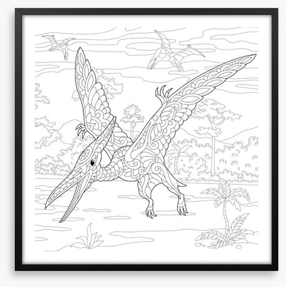 Colour me pterodactyl