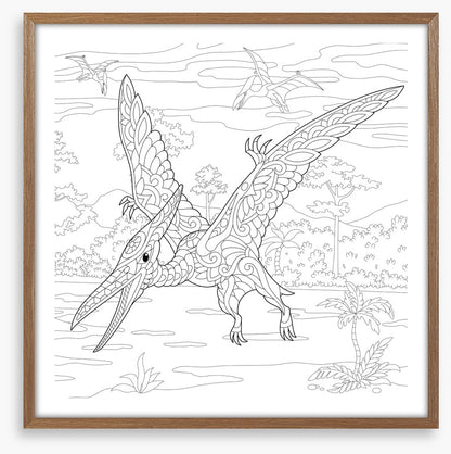 Colour me pterodactyl