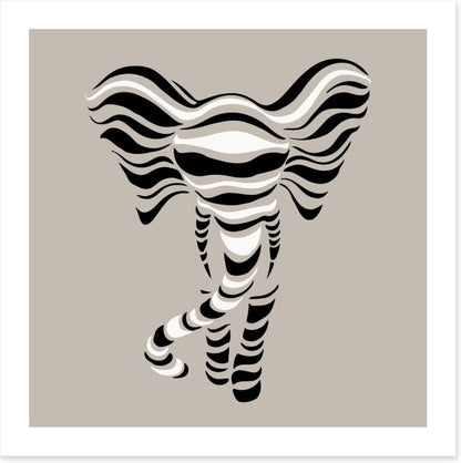 Elephant stripes