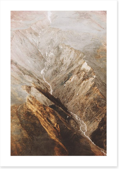 Far below