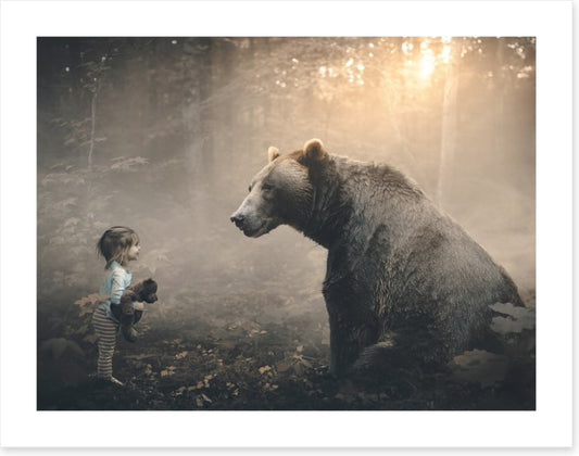 Teddy meets bear