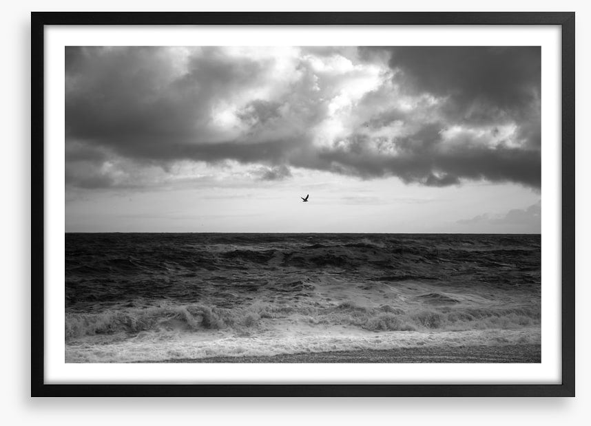 Stormy sea soar