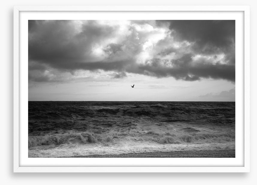 Stormy sea soar