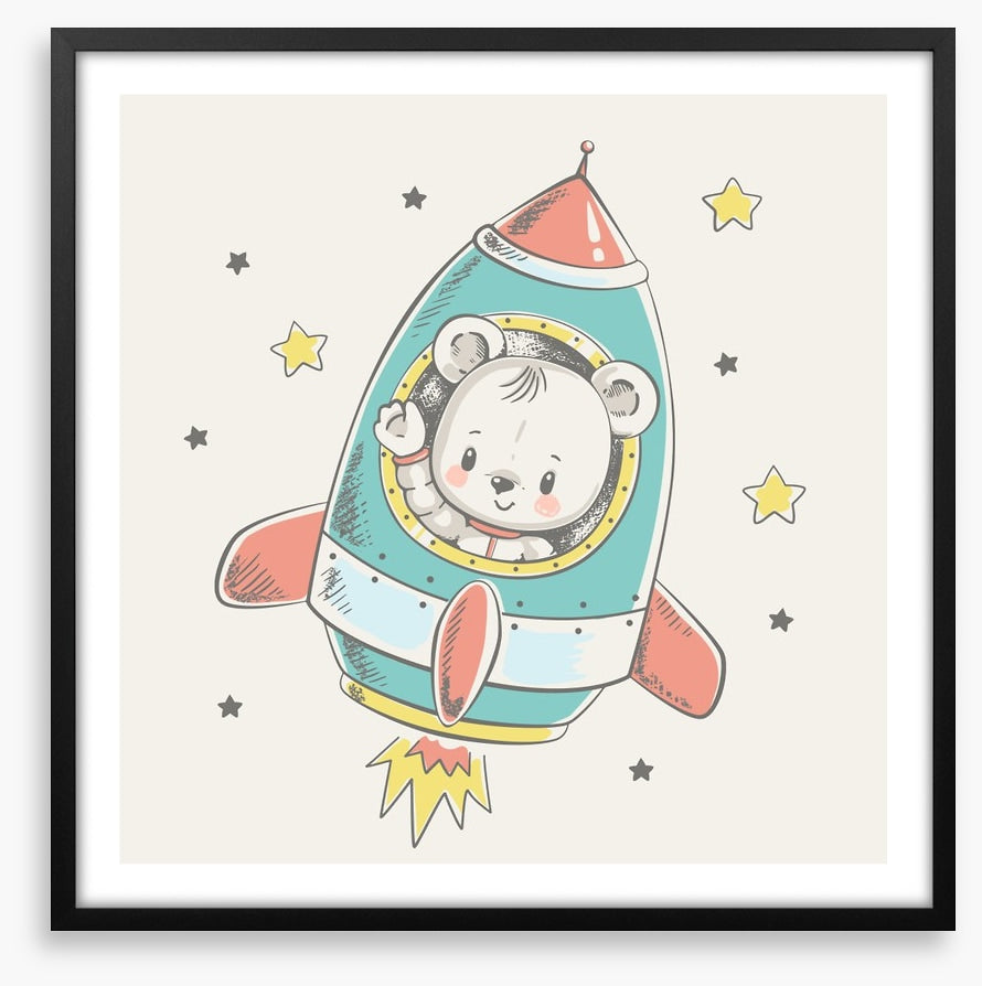 Blast off bear