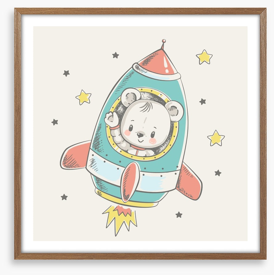 Blast off bear
