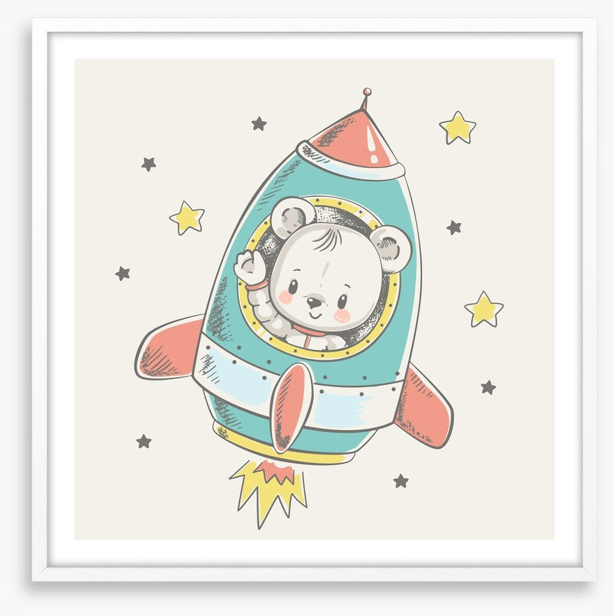 Blast off bear