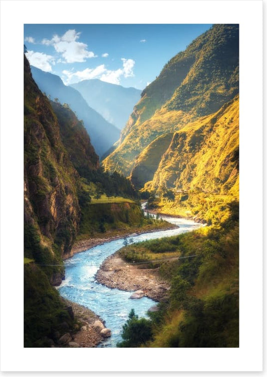 Winding through Nepal