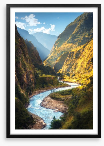 Winding through Nepal