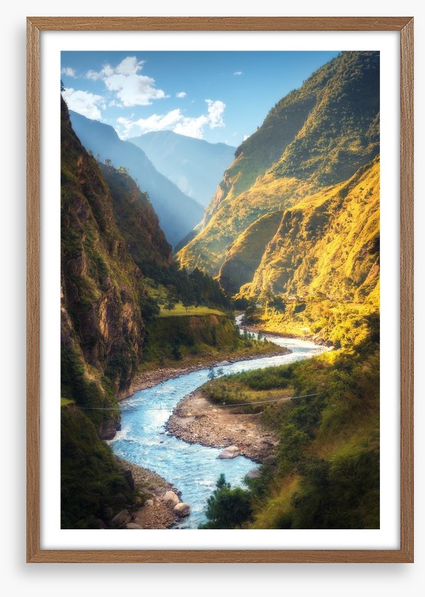 Winding through Nepal