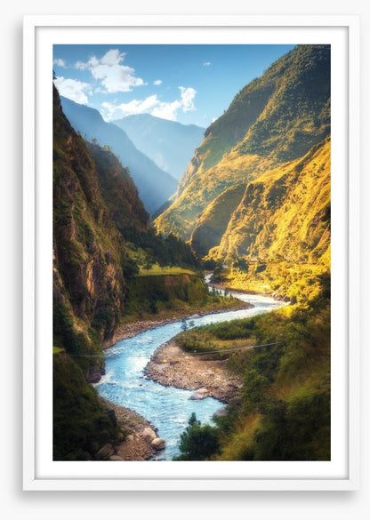 Winding through Nepal