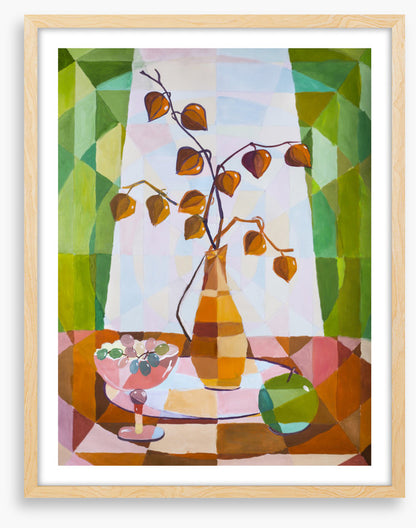 Goldenberry vase