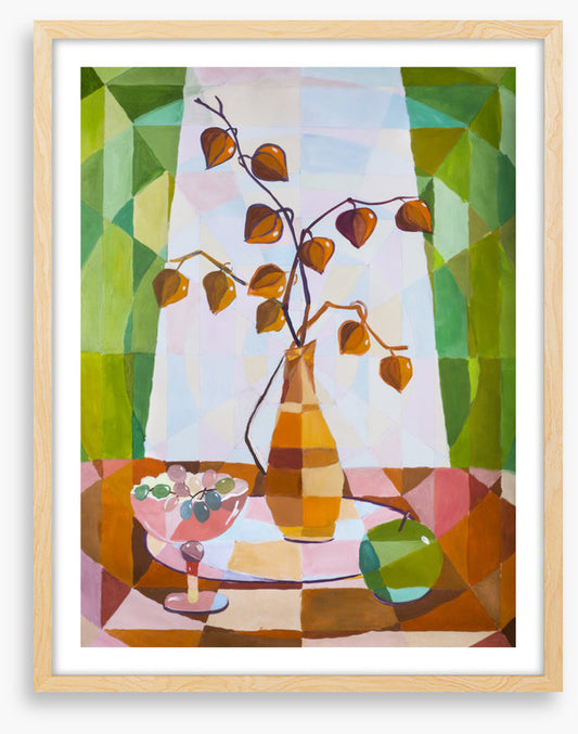 Goldenberry vase
