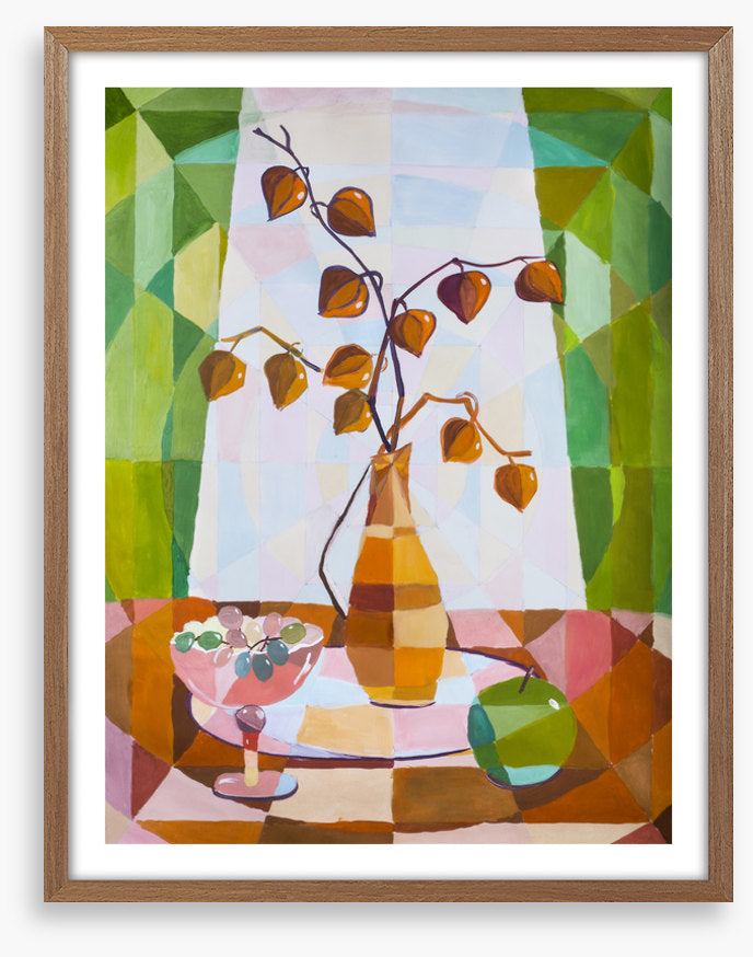 Goldenberry vase