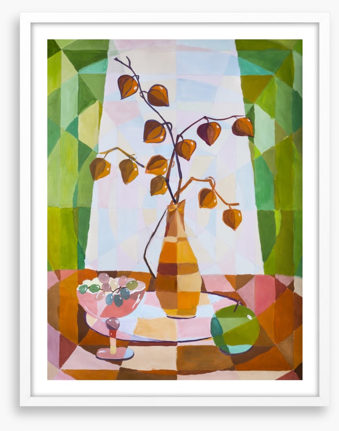 Goldenberry vase