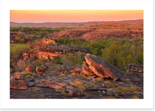 Sundown at Ubirr Rock