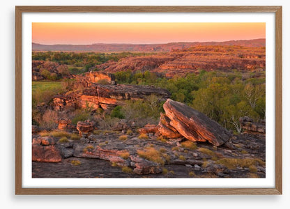 Sundown at Ubirr Rock