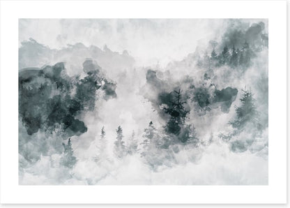 Masked by mist