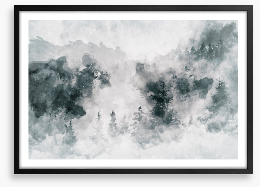 Masked by mist