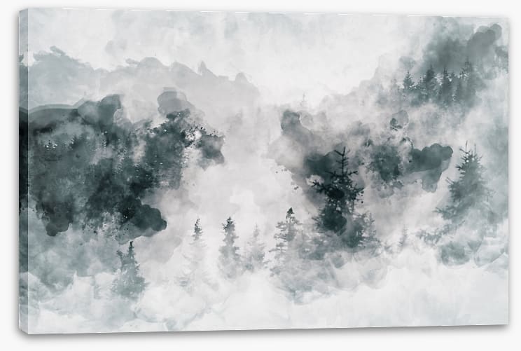 Masked by mist