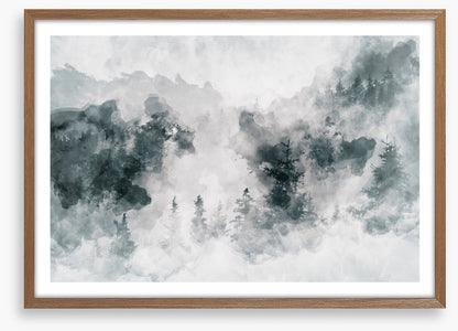 Masked by mist