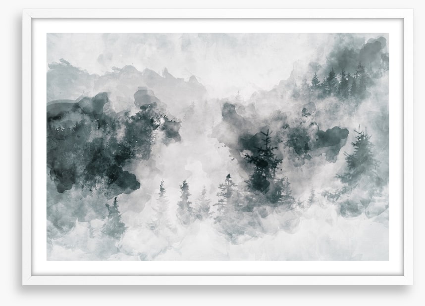 Masked by mist