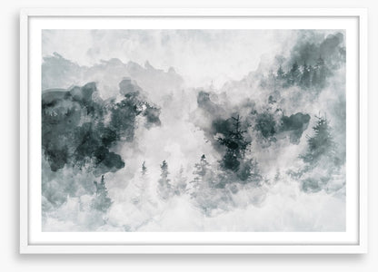 Masked by mist