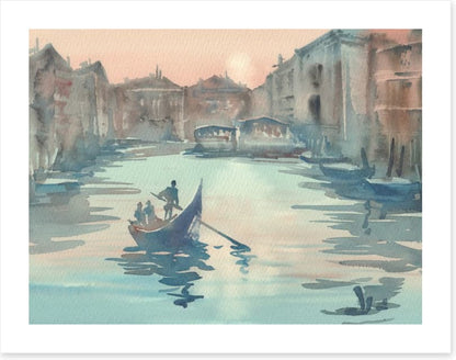 Misty morning gondola