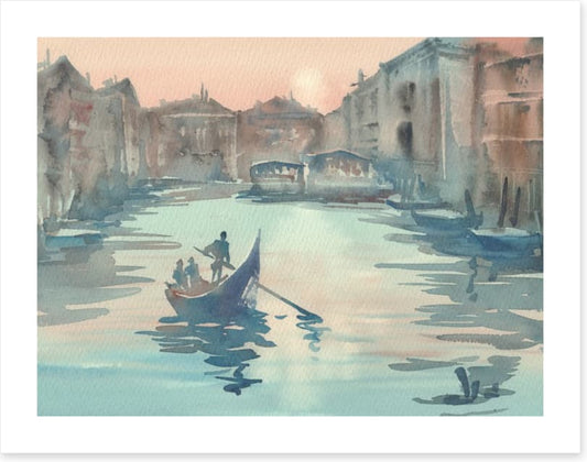 Misty morning gondola