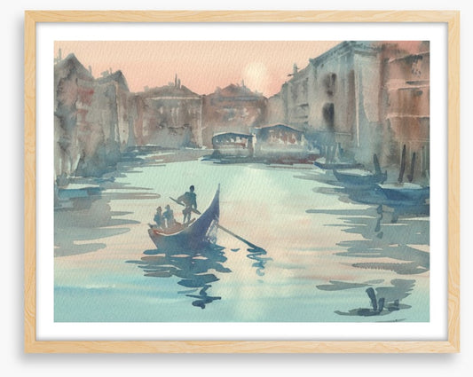 Misty morning gondola