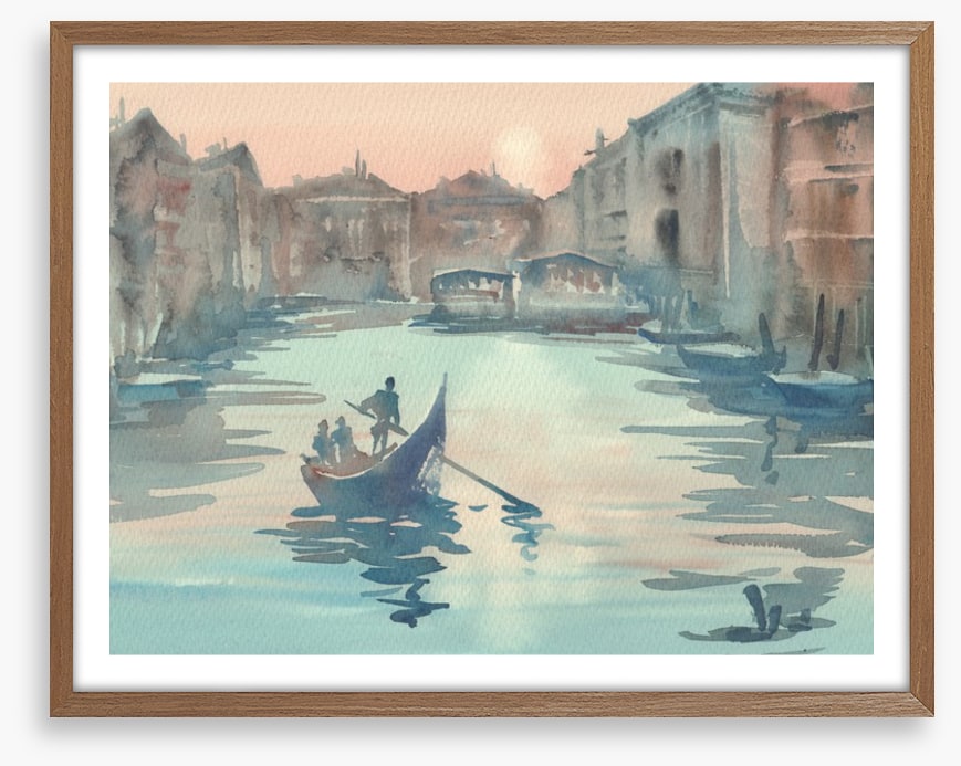 Misty morning gondola