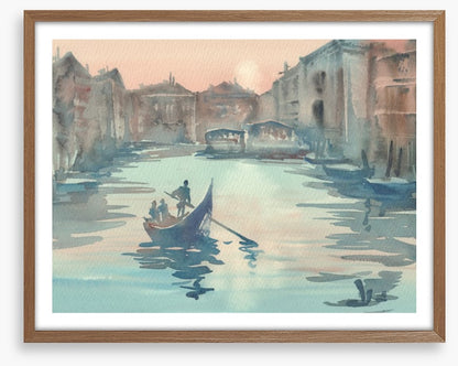Misty morning gondola