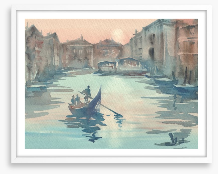 Misty morning gondola