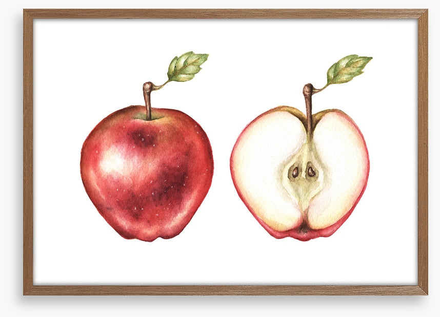 Half past apple
