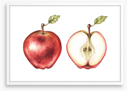 Half past apple