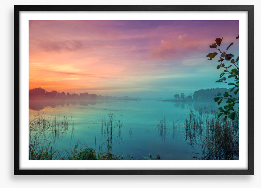 Lakeside dawn